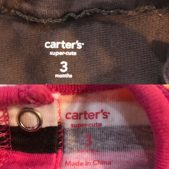 🎀 4/$15 Carter’s Baby Girl Dress Set Size 3M - Picture 7 of 7